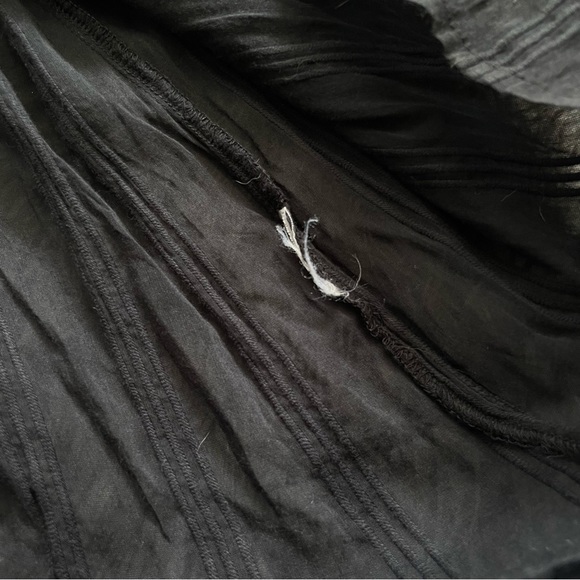 SEA NEW YORK sleeveless silk blend crinkle top - Picture 7 of 7